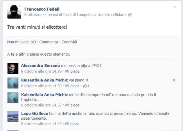 In diretta Naufragio Lampedusa