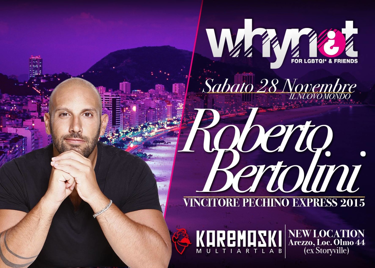 WHYNOT¿ IL NUOVO MONDO | Ospite ROBERTO BERTOLINI