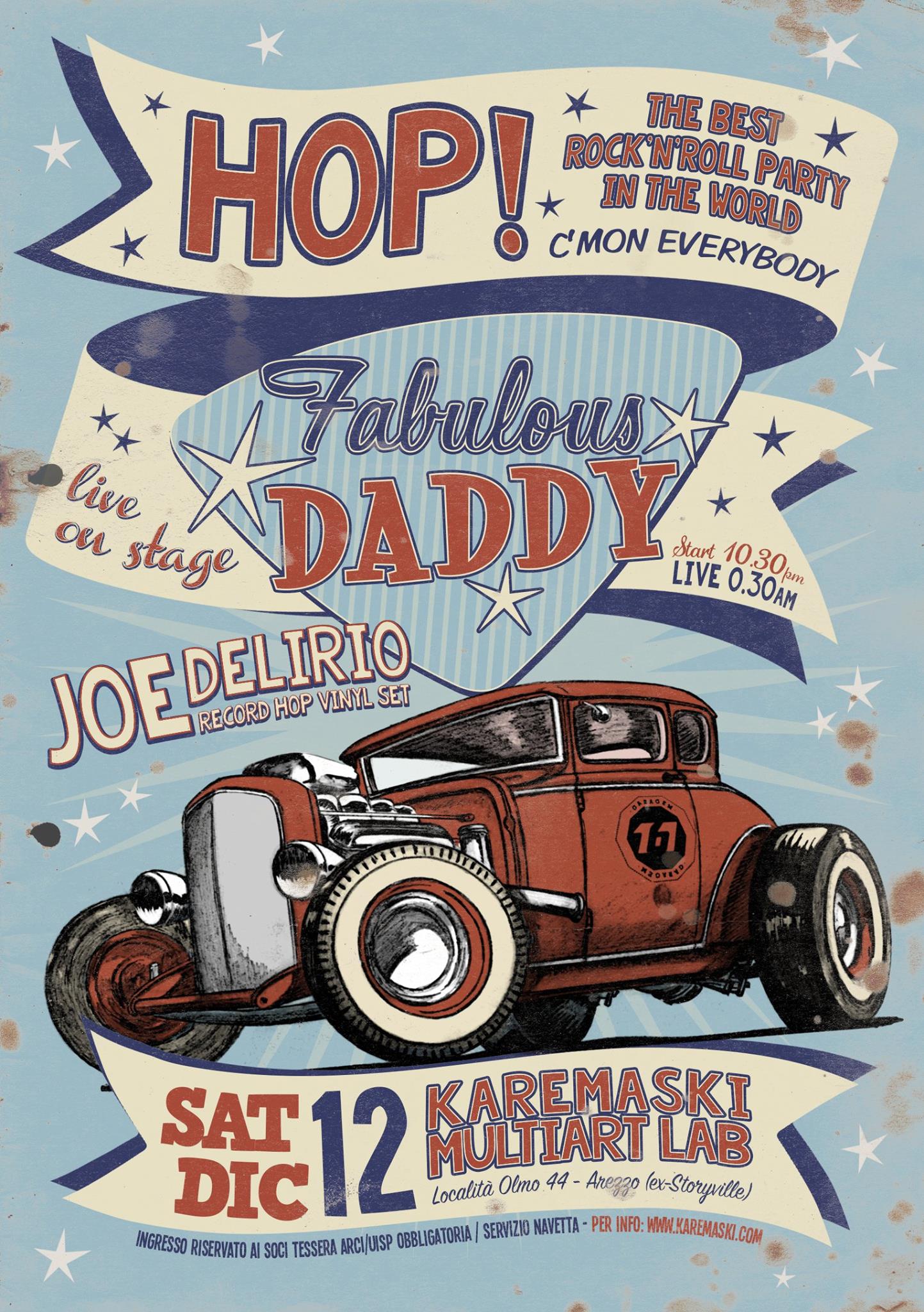 HOP! PARTY: Live on Stage FABULOUS DADDY